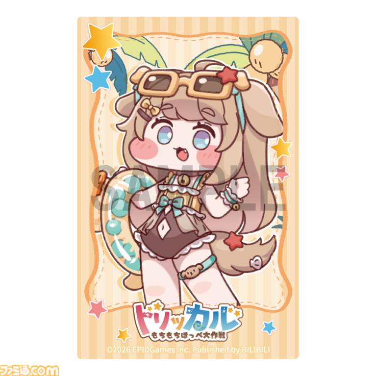 『トリッカル』夏コミでの販売グッズが公開。タオルやぬいぐるみクリップなど多彩なアイテムが並ぶ。購入特典としてカードやショッパー、ポストカードも