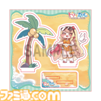 『トリッカル』夏コミでの販売グッズが公開。タオルやぬいぐるみクリップなど多彩なアイテムが並ぶ。購入特典としてカードやショッパー、ポストカードも