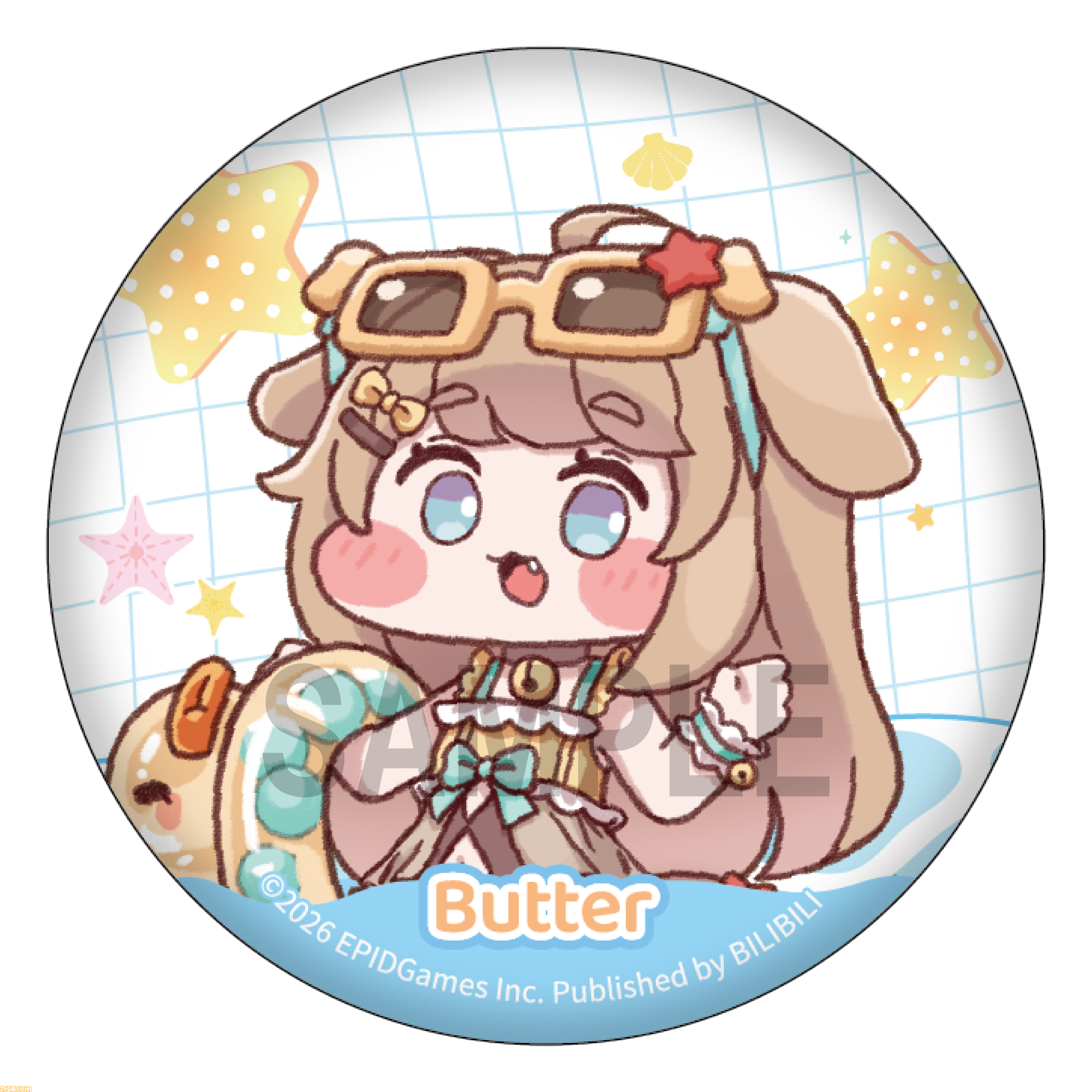 『トリッカル』夏コミでの販売グッズが公開。タオルやぬいぐるみクリップなど多彩なアイテムが並ぶ。購入特典としてカードやショッパー、ポストカードも