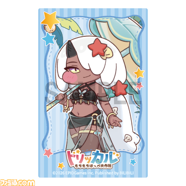 『トリッカル』夏コミでの販売グッズが公開。タオルやぬいぐるみクリップなど多彩なアイテムが並ぶ。購入特典としてカードやショッパー、ポストカードも