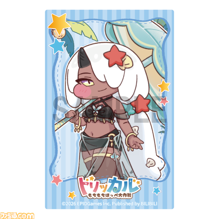 『トリッカル』夏コミでの販売グッズが公開。タオルやぬいぐるみクリップなど多彩なアイテムが並ぶ。購入特典としてカードやショッパー、ポストカードも