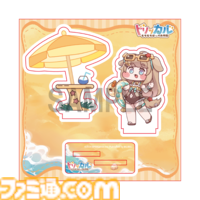 『トリッカル』夏コミでの販売グッズが公開。タオルやぬいぐるみクリップなど多彩なアイテムが並ぶ。購入特典としてカードやショッパー、ポストカードも