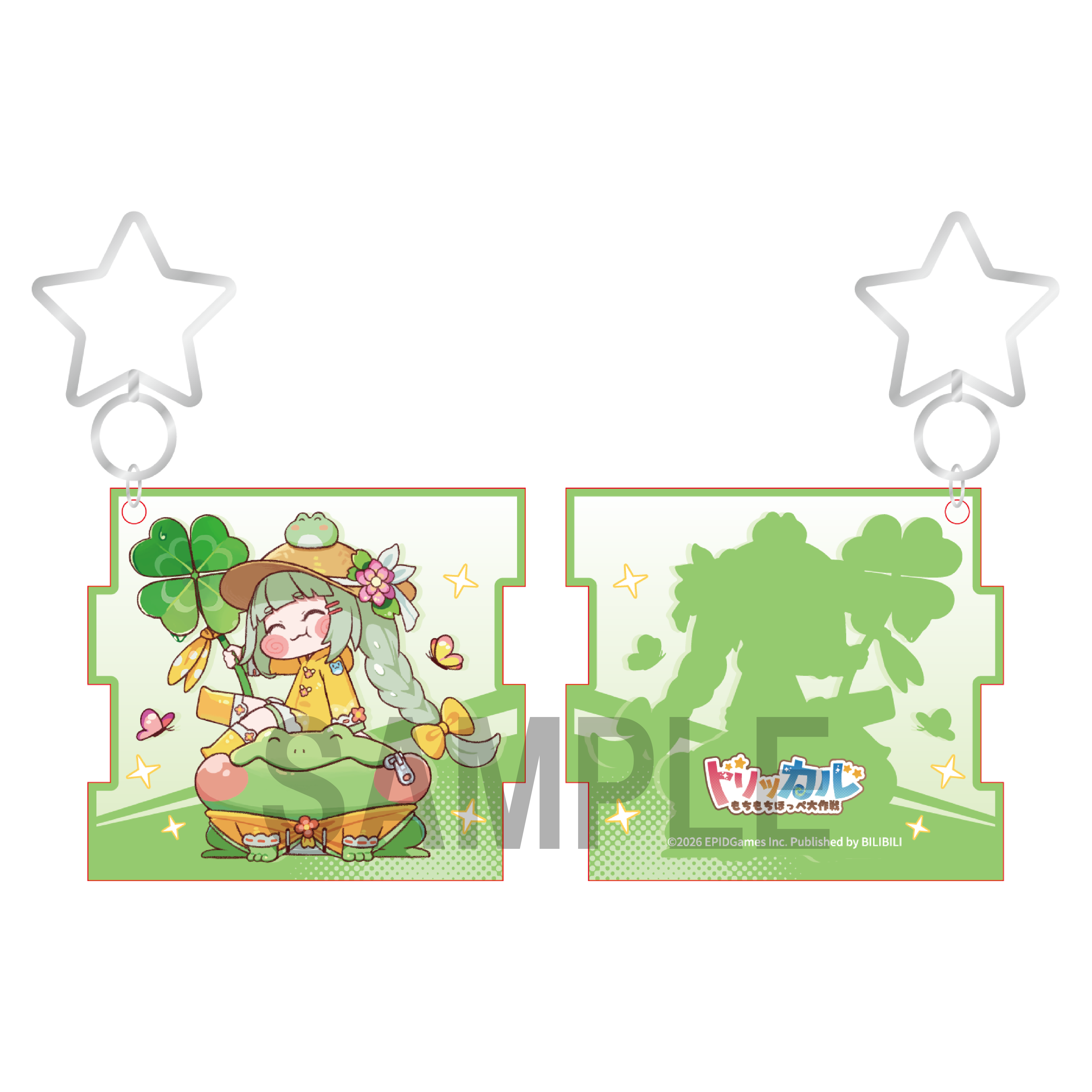『トリッカル』夏コミでの販売グッズが公開。タオルやぬいぐるみクリップなど多彩なアイテムが並ぶ。購入特典としてカードやショッパー、ポストカードも
