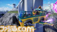 『ソニックレーシング クロスワールド』にタートルズ参戦。おなじみの4人とピザが乗ったマシンが登場するDLC第5弾が本日（7/31）配信開始