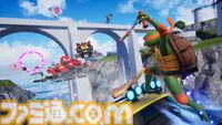 『ソニックレーシング クロスワールド』にタートルズ参戦。おなじみの4人とピザが乗ったマシンが登場するDLC第5弾が本日（7/31）配信開始