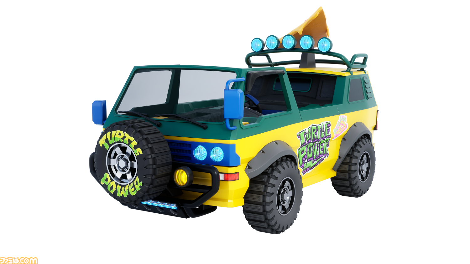 『ソニックレーシング クロスワールド』にタートルズ参戦。おなじみの4人とピザが乗ったマシンが登場するDLC第5弾が本日（7/31）配信開始