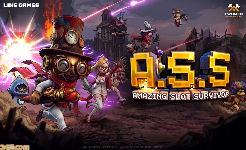 『Amazing Slot Survivor』キャラを瞬時に18倍まで成長させる、ドーパミンあふれるスロット要素搭載の3DローグライクACT。年内アーリーアクセス開始を目標に開発中