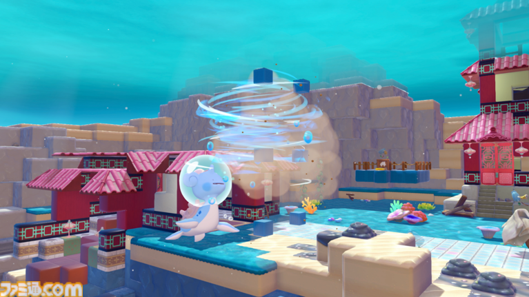 【ぽこポケ】『ぽこ あ ポケモン エキスパンションパス』第1弾「ブクブクうみぞこの街」先行プレイでわかったことまとめ。別の街でもアイテムを取り出せる“きょうゆうそうち”、枠なしガラス、新ポケモン、新家具、新料理も