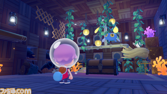 【ぽこポケ】『ぽこ あ ポケモン エキスパンションパス』第1弾「ブクブクうみぞこの街」先行プレイでわかったことまとめ。別の街でもアイテムを取り出せる“きょうゆうそうち”、枠なしガラス、新ポケモン、新家具、新料理も