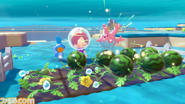 【ぽこポケ】『ぽこ あ ポケモン エキスパンションパス』第1弾「ブクブクうみぞこの街」先行プレイでわかったことまとめ。別の街でもアイテムを取り出せる“きょうゆうそうち”、枠なしガラス、新ポケモン、新家具、新料理も