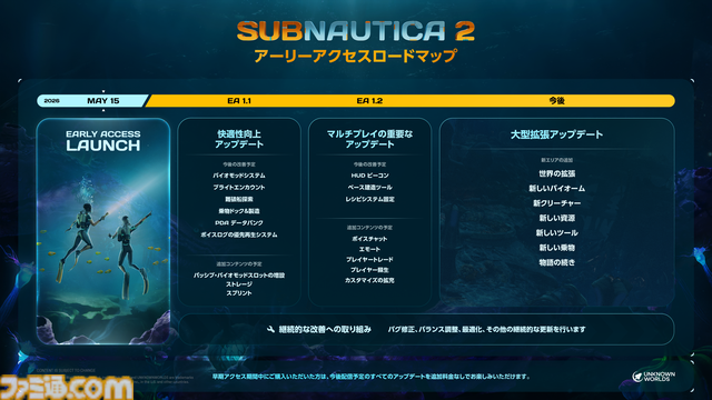 海洋サバイバル『サブノーティカ2』にアップデートが適用されゲーム体験がより快適に！ さらにマルチプレイに焦点を当てた次回アップデートもまもなく実装予定