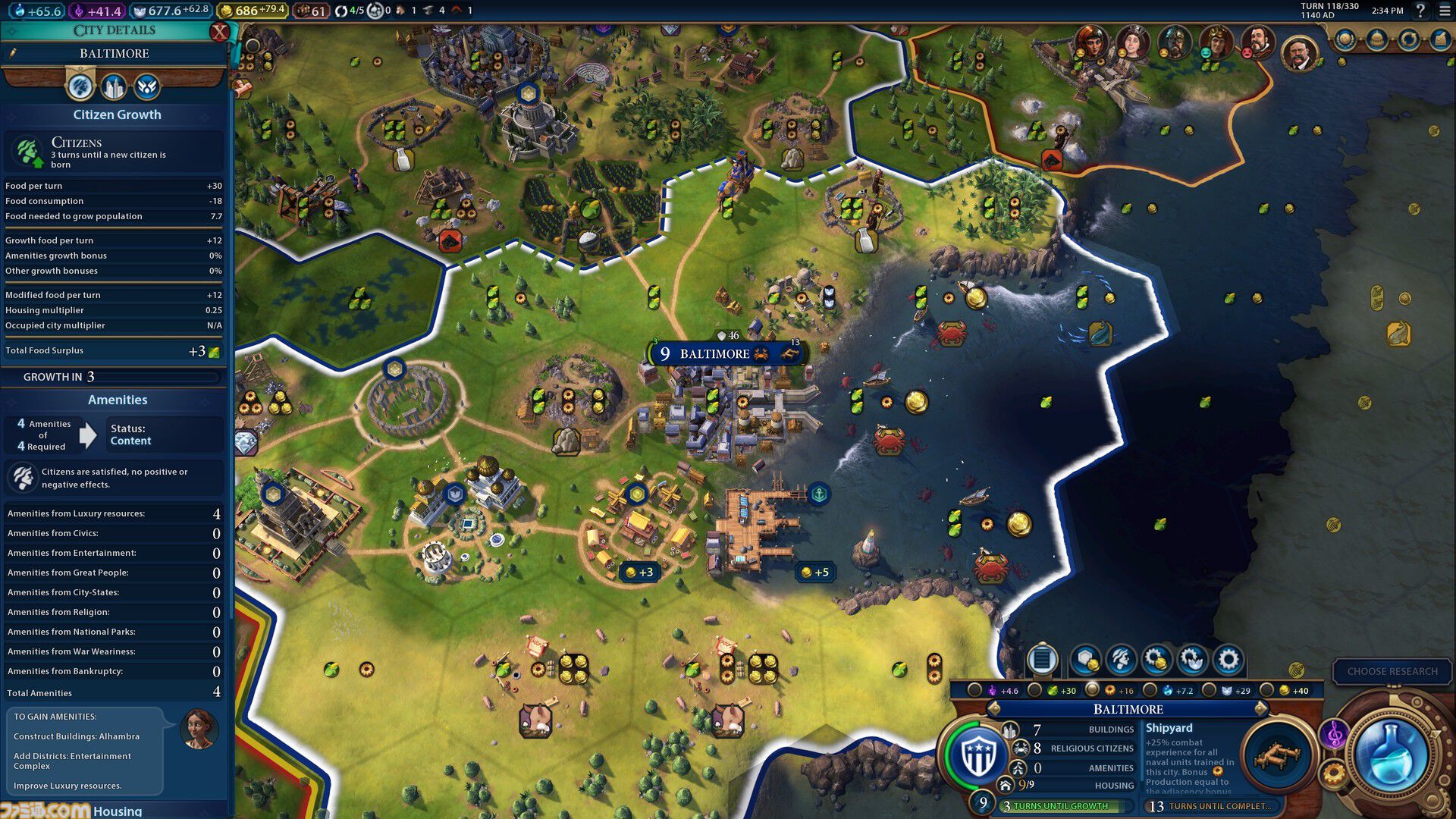 【Civ6】『シヴィライゼーション VI』Steam版が7000円→700円（90％オフ）に。期間限定セール実施中。文明を発展させて帝国を築くターン制ストラテジー