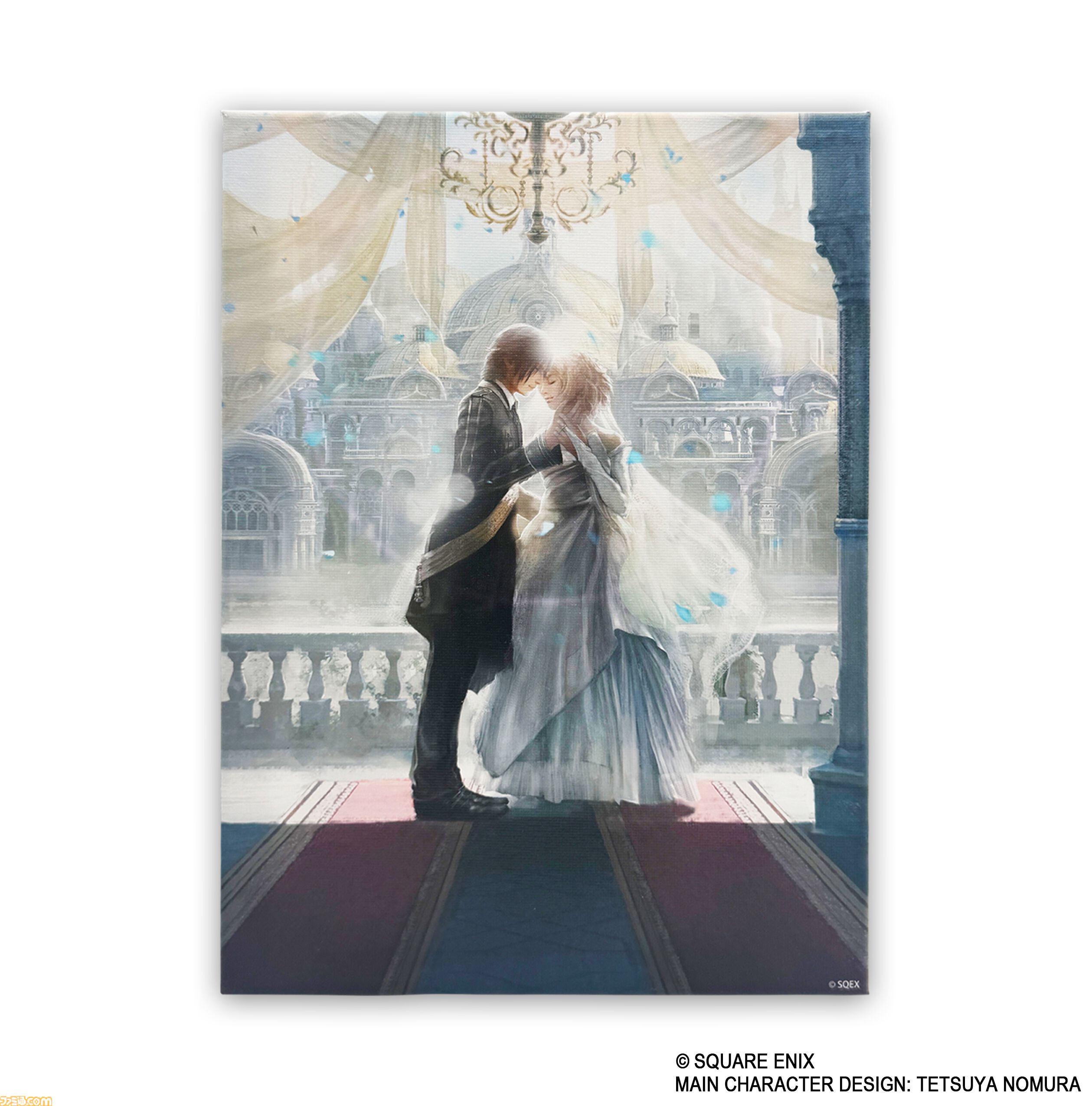 『FF15』発売10周年記念くじが本日（8/3）発売。C賞のA4キャンバスボードが美しく、E賞クリアポーチは旅のお供に