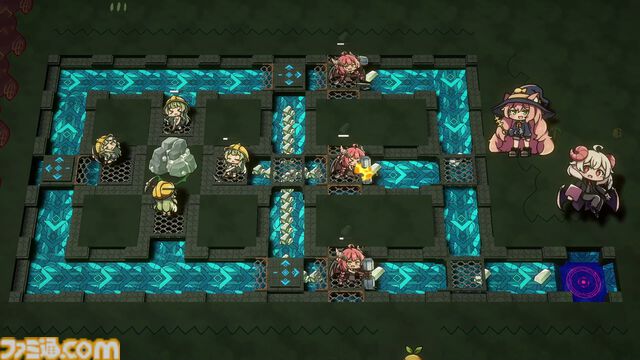 『レイジーウィッチーズファクトリー』かわいい使い魔をこき使って5000兆円返済。ローグライト工場ビルダーゲームの配信日が8/21に決定。新要素を追加した体験版も公開中