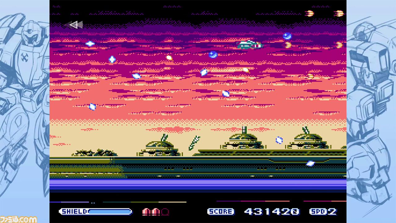 『超翼戦騎エスティーク』コンソール＆Steam版が8月6日発売。元コンパイルのクリエイター陣が手がける8bitロボシューティング