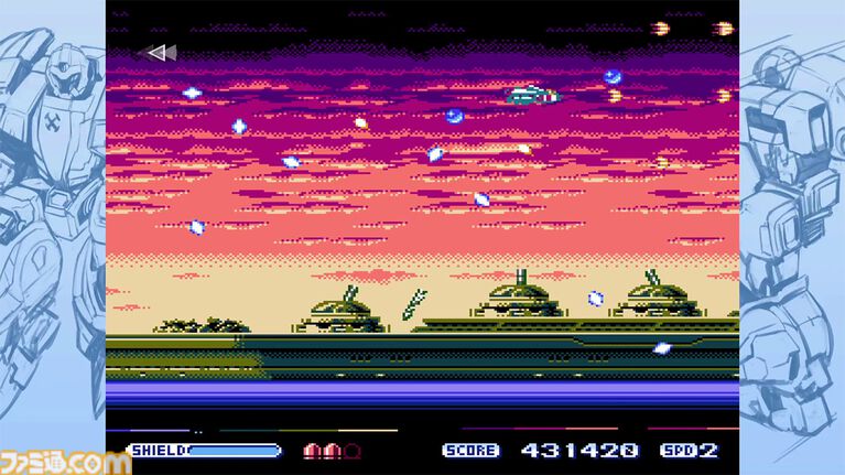 『超翼戦騎エスティーク』コンソール&Steam版が8月6日発売。元コンパイルのクリエイター陣が手がける8bitロボシューティング