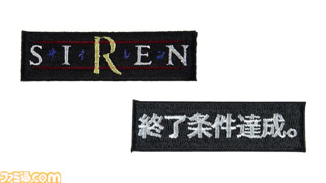 『SIREN』新作グッズのオンライン予約受付スタート。宮田司郎の免許証マグネット、「終了条件達成。」の刺繍ステッカーなど作中ネタづくし