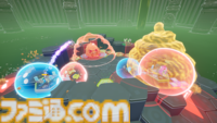 『吸い弾み大乱闘』キモカワクリーチャーのはちゃめちゃパーティーゲームが正式リリース。石けんを奪い合い、相手を弾き飛ばしながら勝利を目指す