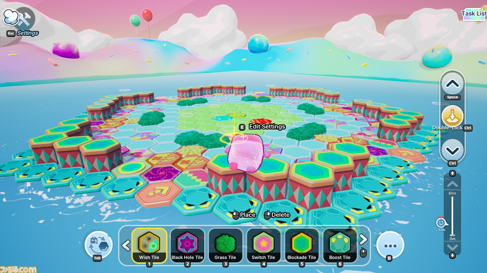 『吸い弾み大乱闘』キモカワクリーチャーのはちゃめちゃパーティーゲームが正式リリース。石けんを奪い合い、相手を弾き飛ばしながら勝利を目指す
