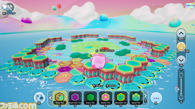 『吸い弾み大乱闘』キモカワクリーチャーのはちゃめちゃパーティーゲームが正式リリース。石けんを奪い合い、相手を弾き飛ばしながら勝利を目指す