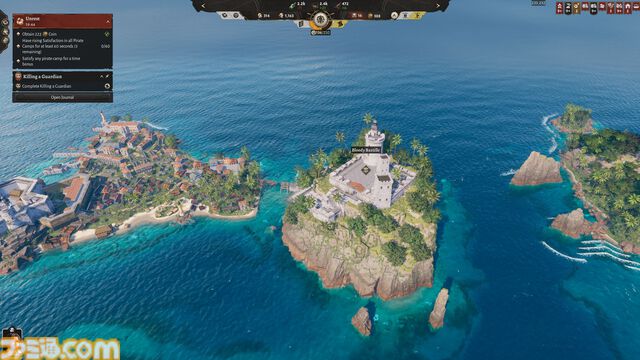 海賊時代街づくり『Corsair Cove』正式版の配信が開始。無人島に広大な生産ラインを構築し、乗組員を武装させ、腕利きの船長を雇って艦隊を編成し、大海原に飛び出そう