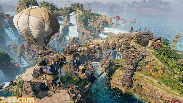 海賊時代街づくり『Corsair Cove』正式版の配信が開始。無人島に広大な生産ラインを構築し、乗組員を武装させ、腕利きの船長を雇って艦隊を編成し、大海原に飛び出そう