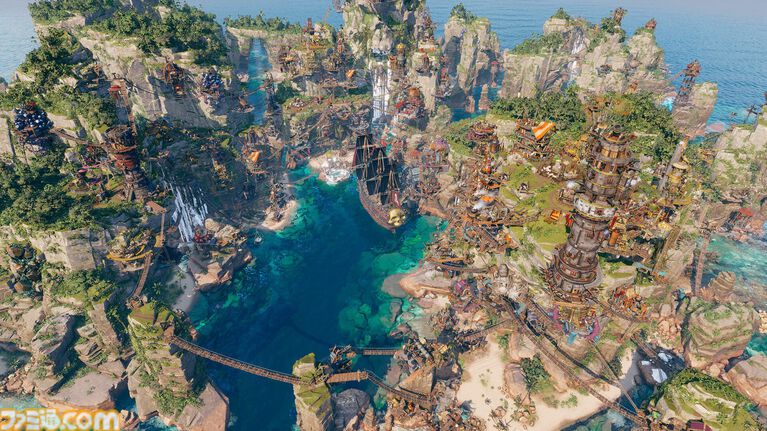海賊時代街づくり『Corsair Cove』正式版の配信が開始。無人島に広大な生産ラインを構築し、乗組員を武装させ、腕利きの船長を雇って艦隊を編成し、大海原に飛び出そう