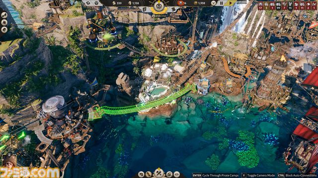 海賊時代街づくり『Corsair Cove』正式版の配信が開始。無人島に広大な生産ラインを構築し、乗組員を武装させ、腕利きの船長を雇って艦隊を編成し、大海原に飛び出そう