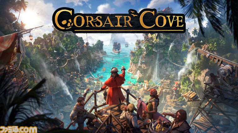 海賊時代街づくり『Corsair Cove』正式版の配信が開始。無人島に広大な生産ラインを構築し、乗組員を武装させ、腕利きの船長を雇って艦隊を編成し、大海原に飛び出そう