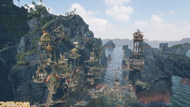 海賊時代街づくり『Corsair Cove』正式版の配信が開始。無人島に広大な生産ラインを構築し、乗組員を武装させ、腕利きの船長を雇って艦隊を編成し、大海原に飛び出そう