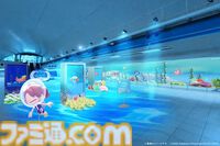 『ぽこ あ ポケモン』初のリアルイベント体験。“ブクブクうみぞこの街”が横浜赤レンガ倉庫に登場。生息地づくりでワニノコやミズゴロウたちと出会える！
