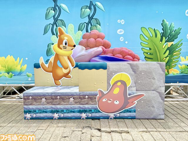 『ぽこ あ ポケモン』初のリアルイベント体験。“ブクブクうみぞこの街”が横浜赤レンガ倉庫に登場。生息地づくりでワニノコやミズゴロウたちと出会える！