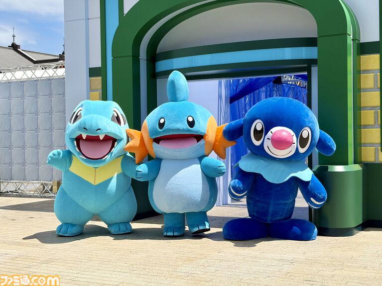 『ぽこ あ ポケモン』初のリアルイベント体験。“ブクブクうみぞこの街”が横浜赤レンガ倉庫に登場。生息地づくりでワニノコやミズゴロウたちと出会える!