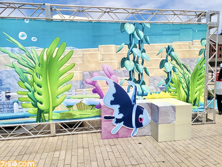 『ぽこ あ ポケモン』初のリアルイベント体験。“ブクブクうみぞこの街”が横浜赤レンガ倉庫に登場。生息地づくりでワニノコやミズゴロウたちと出会える!