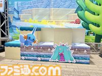 『ぽこ あ ポケモン』初のリアルイベント体験。“ブクブクうみぞこの街”が横浜赤レンガ倉庫に登場。生息地づくりでワニノコやミズゴロウたちと出会える！