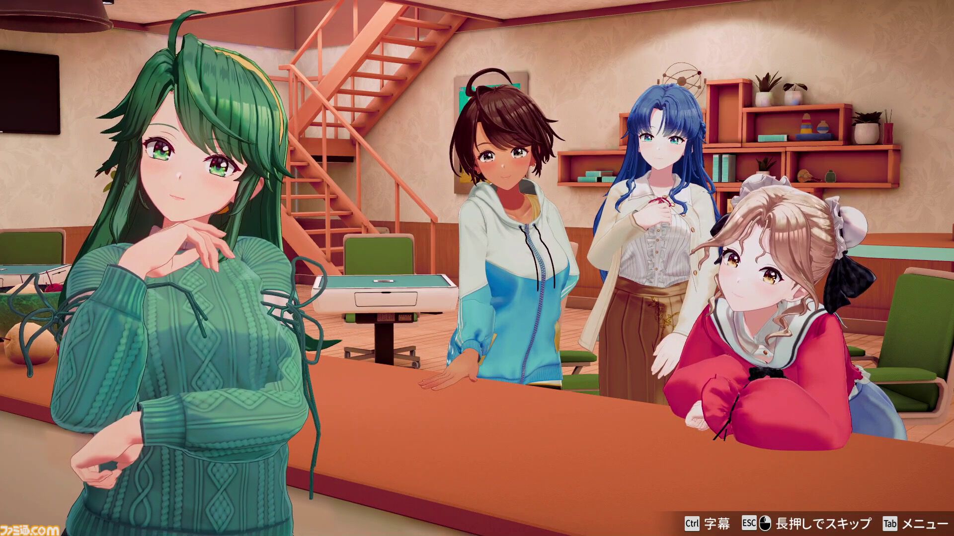 『スーパーリアル麻雀 Venus Returns』ゲーセンを熱狂させた伝説の麻雀ゲームの正統続編が8月27日発売。みづき、綾、晶、ショウ子の4人とドキドキの対局が楽しめる