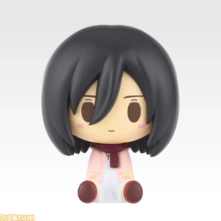 『進撃の巨人』一番くじが本日(8/5)発売。エレン、ミカサ、アルミン、リヴァイ、ハンジ、エルヴィンの“ちょこのっこフィギュア”が展開