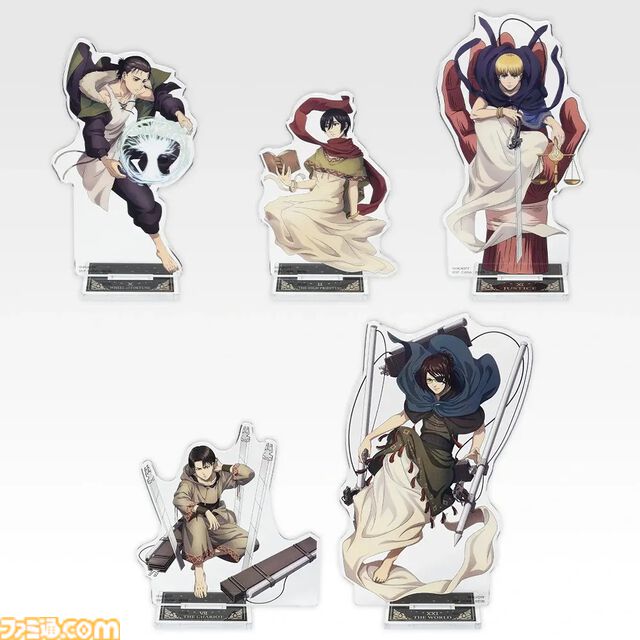 『進撃の巨人』一番くじが本日（8/5）発売。エレン、ミカサ、アルミン、リヴァイ、ハンジ、エルヴィンの“ちょこのっこフィギュア”が展開