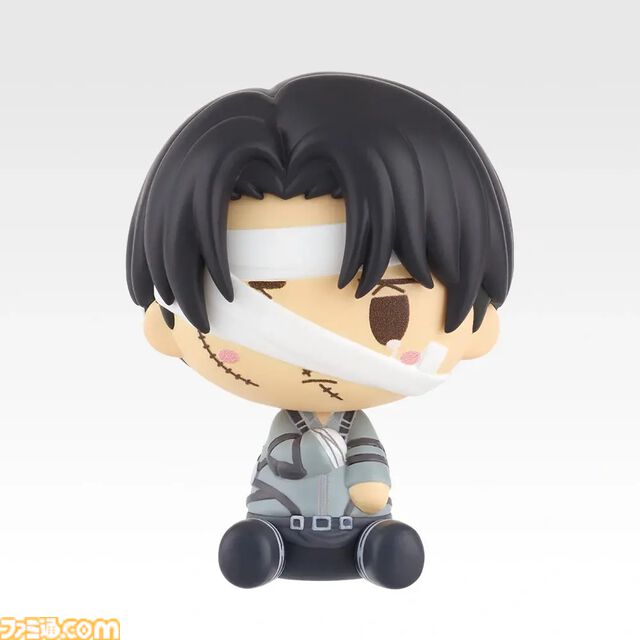 『進撃の巨人』一番くじが本日（8/5）発売。エレン、ミカサ、アルミン、リヴァイ、ハンジ、エルヴィンの“ちょこのっこフィギュア”が展開