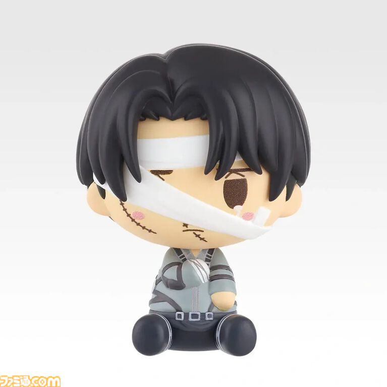 『進撃の巨人』一番くじが本日(8/5)発売。エレン、ミカサ、アルミン、リヴァイ、ハンジ、エルヴィンの“ちょこのっこフィギュア”が展開