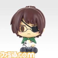 『進撃の巨人』一番くじが本日（8/5）発売。エレン、ミカサ、アルミン、リヴァイ、ハンジ、エルヴィンの“ちょこのっこフィギュア”が展開