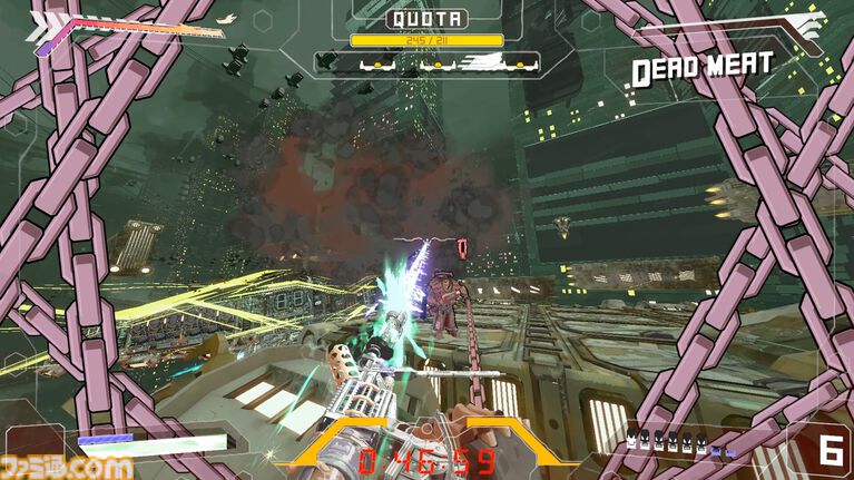 『Cyber Rail』ロボットカウボーイが爆走するパルクールアクションFPSのデモ版が配信開始。空飛ぶ列車の上をウォールラン、グラップル、スライディングで華麗に駆ける