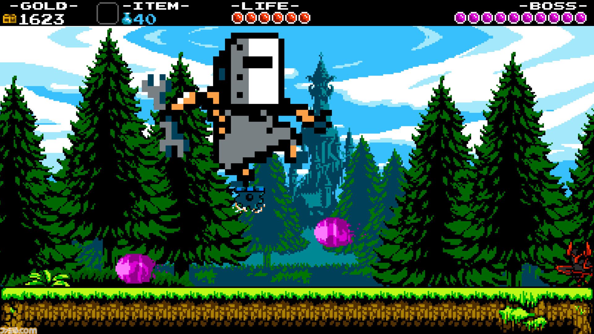 ショベルナイト』の決定版『Shovel Knight: Shovel of Hope DX