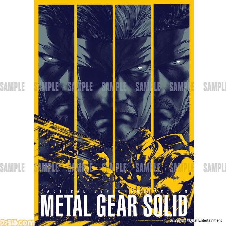『メタルギアソリッド』シリーズのポップアップストアが8月18日より新宿で開催。発見マークの前髪クリップやスネークのポスターが販売