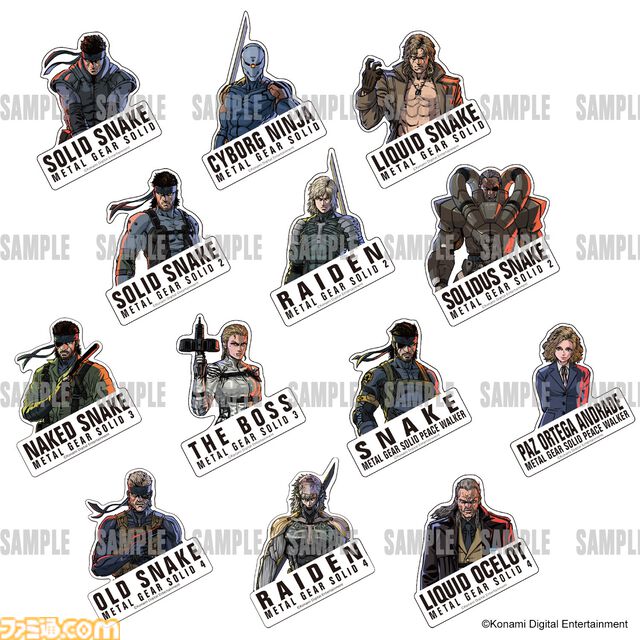 『メタルギアソリッド』シリーズのポップアップストアが8月18日より新宿で開催。発見マークの前髪クリップやスネークのポスターが販売