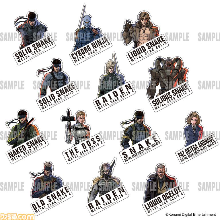 『メタルギアソリッド』シリーズのポップアップストアが8月18日より新宿で開催。発見マークの前髪クリップやスネークのポスターが販売
