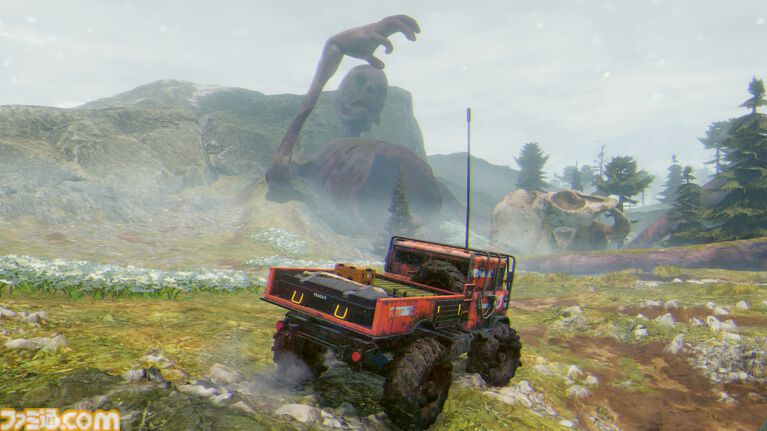 『Prospice: Anomalous Logistics』“呪われた遺物”をオフロード車で輸送するドライビングホラーゲーム。Steam向けに開発中