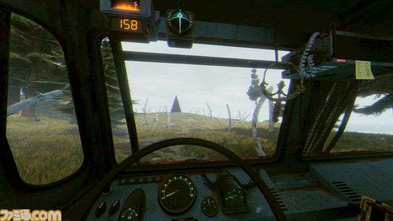 『Prospice: Anomalous Logistics』“呪われた遺物”をオフロード車で輸送するドライビングホラーゲーム。Steam向けに開発中