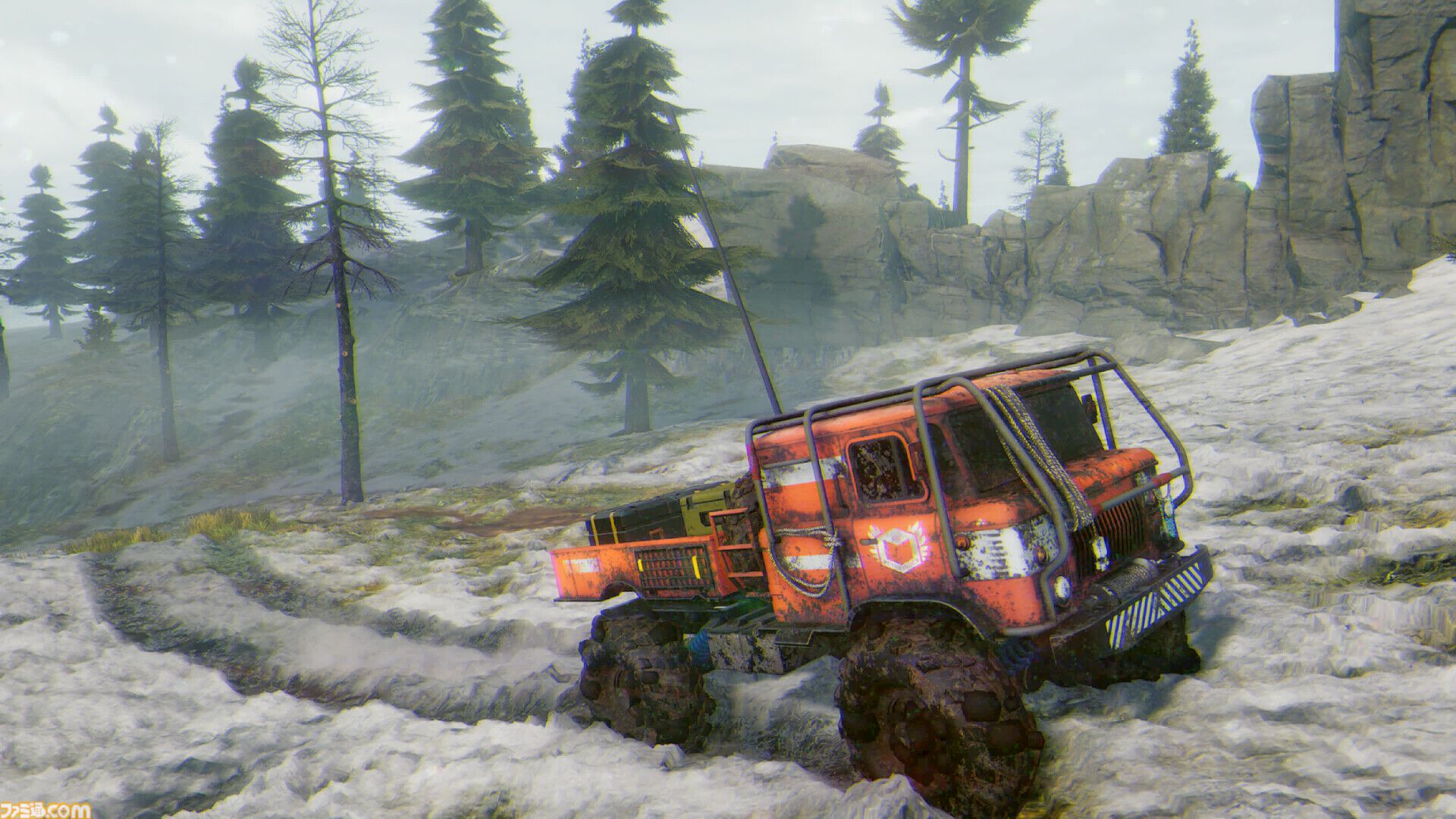 『Prospice: Anomalous Logistics』“呪われた遺物”をオフロード車で輸送するドライビングホラーゲーム。Steam向けに開発中
