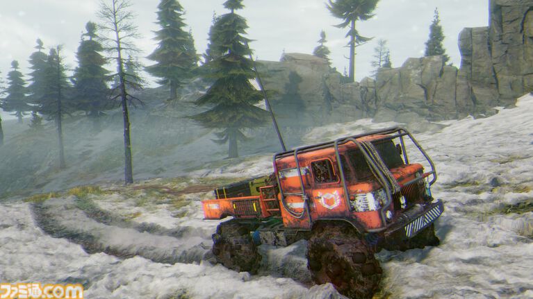 『Prospice: Anomalous Logistics』“呪われた遺物”をオフロード車で輸送するドライビングホラーゲーム。Steam向けに開発中